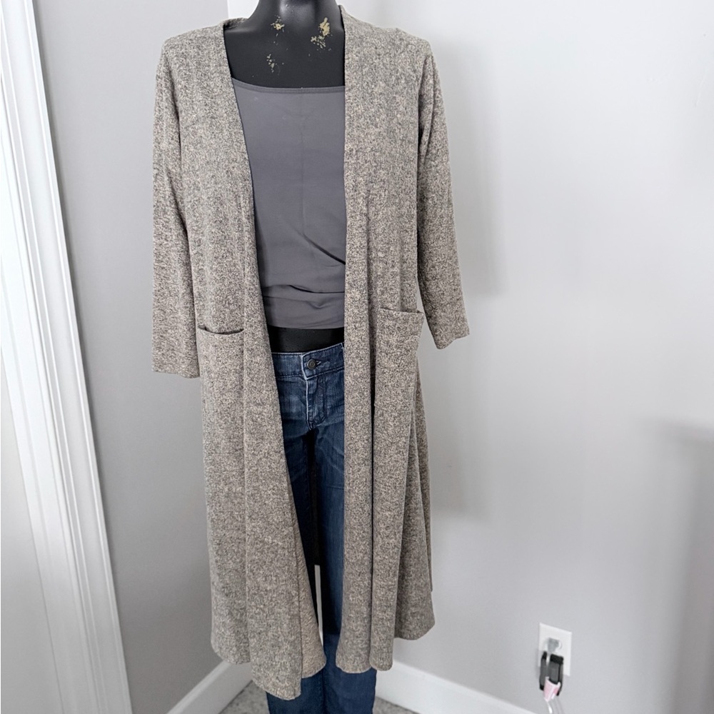 LuLaRoe Tan Knit Cardigan